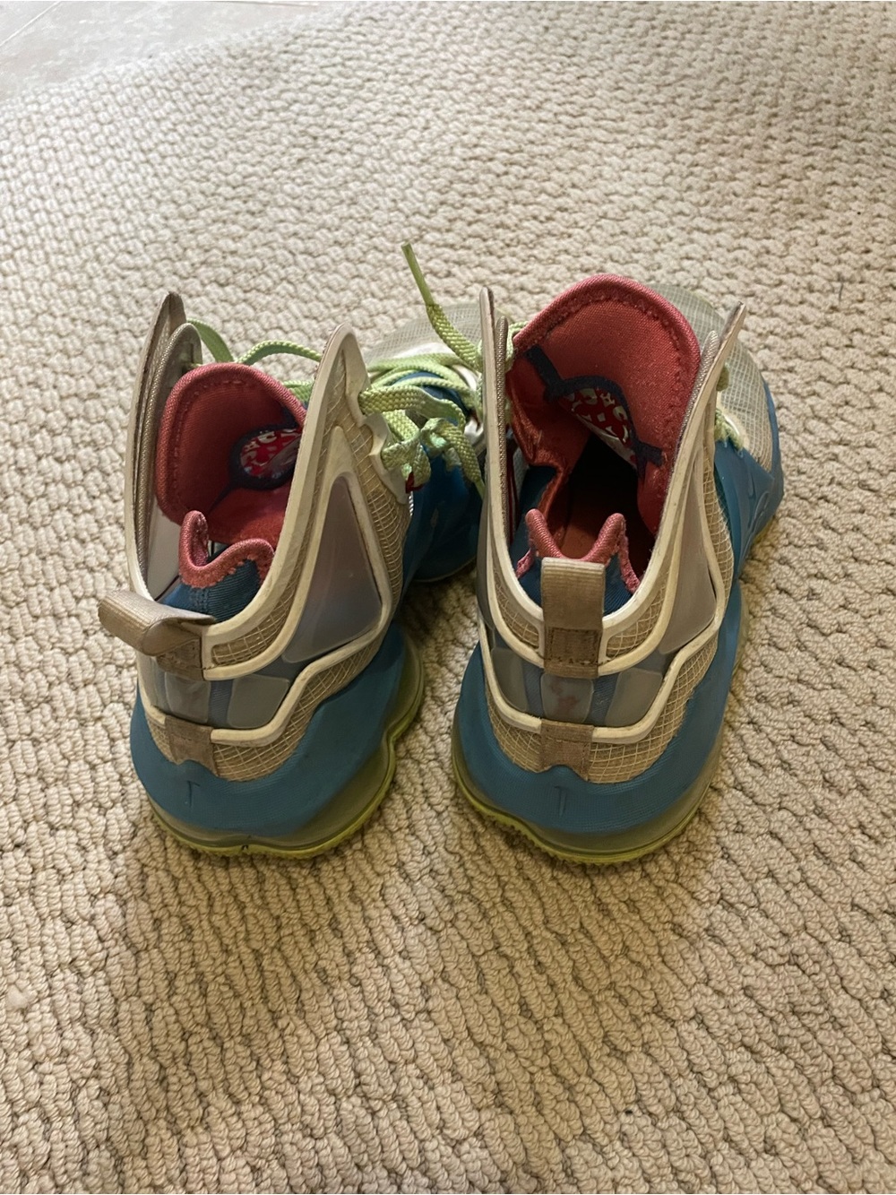 Nike LeBron 19 Blue Grey Sneakers